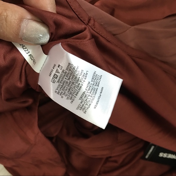 Express Satin Flutter Sleeve Culotte Jumpsuit - Picture 6 of 8